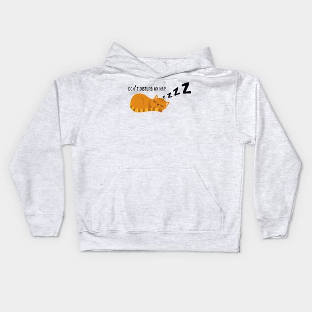 Don't Disturb My Sleep Kids Hoodie by NICHE&NICHE